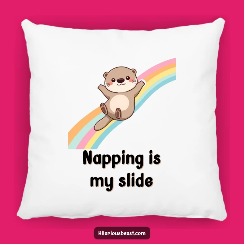 Soft Funny Otter Sliding Pillow for Dreamy Comfort and Joy
