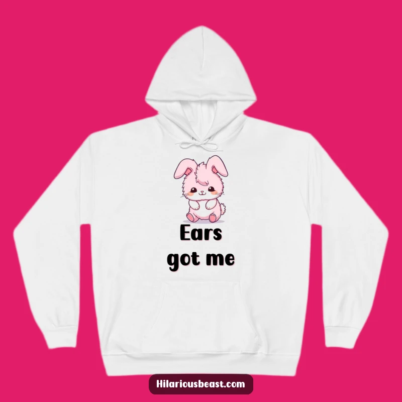Funny Bunny Hoodie: Cozy Comical Tripping Sweatshirt, Ultimate Funny Gift