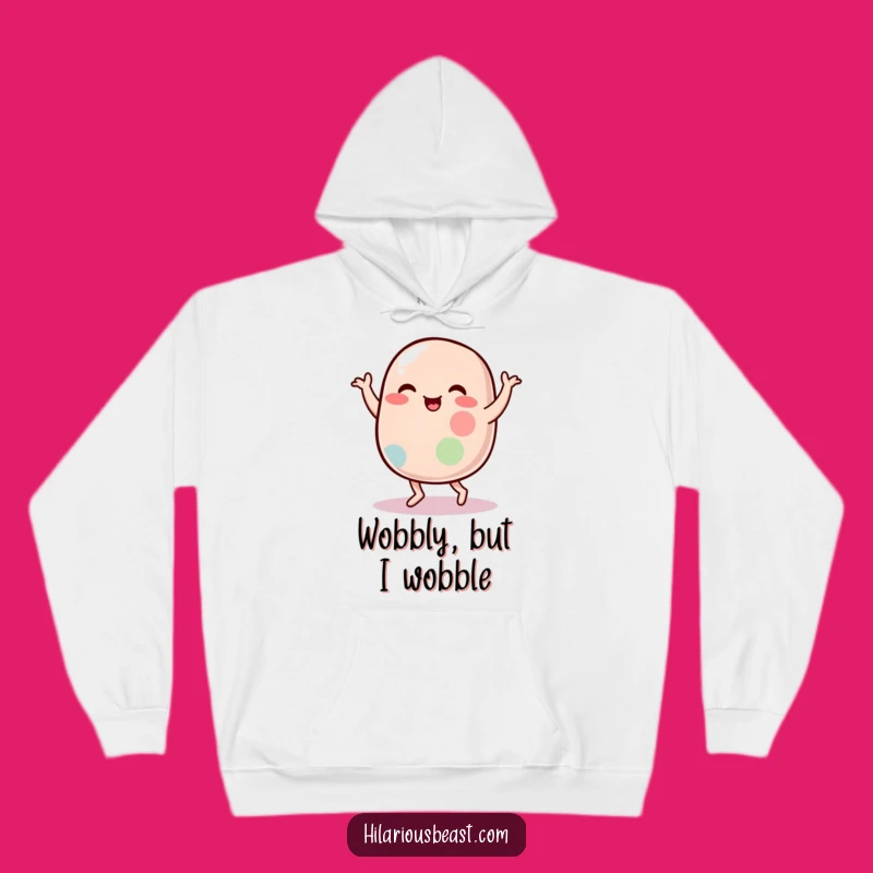 Funny Jelly Bean Dance Hoodie: Cozy Up with a Hilarious Wobble