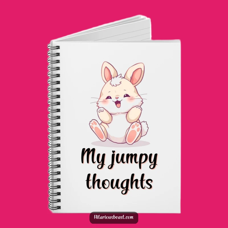 Funny Bunny Cub Notebook - Jot Down Ideas with Playful Joy
