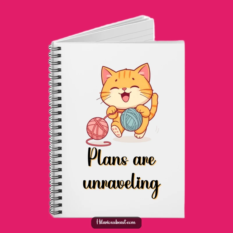 Funny Cat Notebook: Playful Chasing Journal, Inspiring Funny Gift