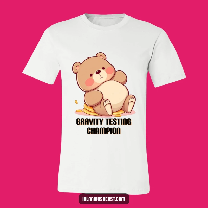 Funny Bear Pancakes T-Shirt - Hilarious Breakfast Tee for Hungry Bears