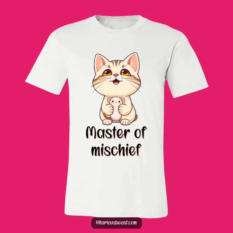 Funny Cat Mouse Toy T-Shirt: Show Off Your Mischievous Side